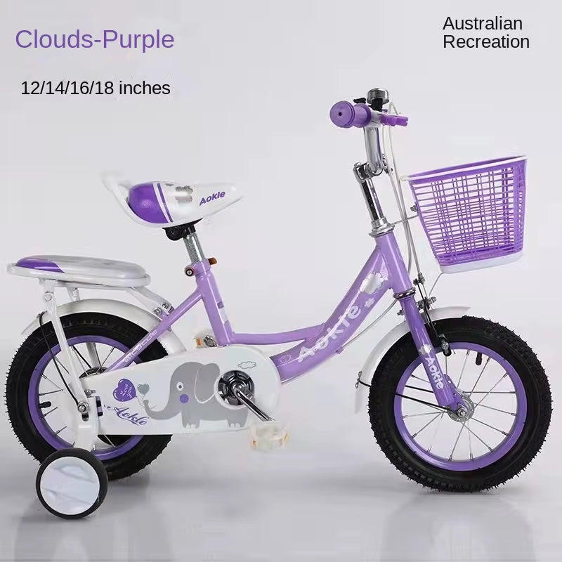 Chase New Style O Connaught Children'S Bicycle 2-9 Years Old Princess Bicycle 12 "14" 16 "18" Bicycle Wholesale Stroller