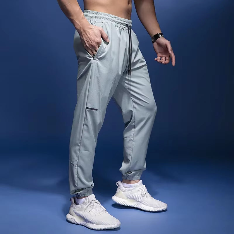 Mens Run Sports Joggers Pants Male Sportswear Bottoms Skinny Sweatpants Men Trousers Gym Fitness Bodybuilding Track Pant