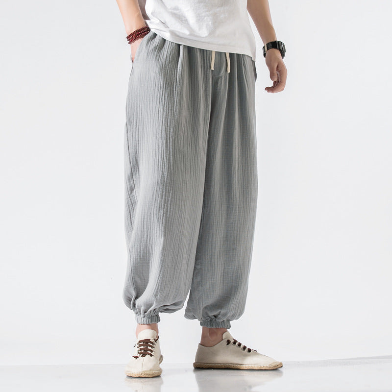 Thin Plus Harem Pants