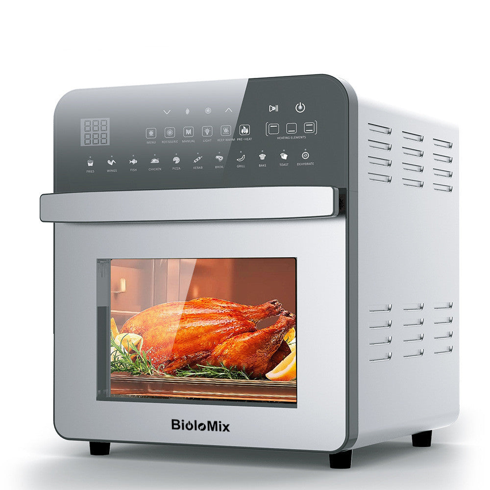 High-Power Stainless Steel Air Oven with 360° Heating