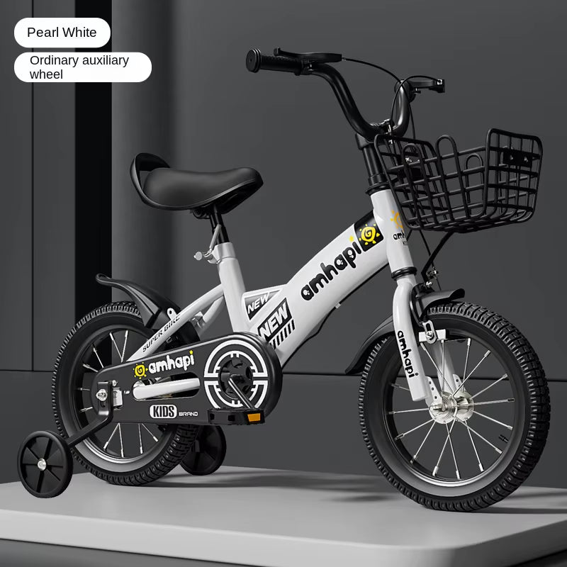 Children'S Folding Bicycle Baby Stroller 12-14-16-18-20 Inch Bicycle New Boys and Girls 2 Years Old - 10 Years Old Bicycle 2024