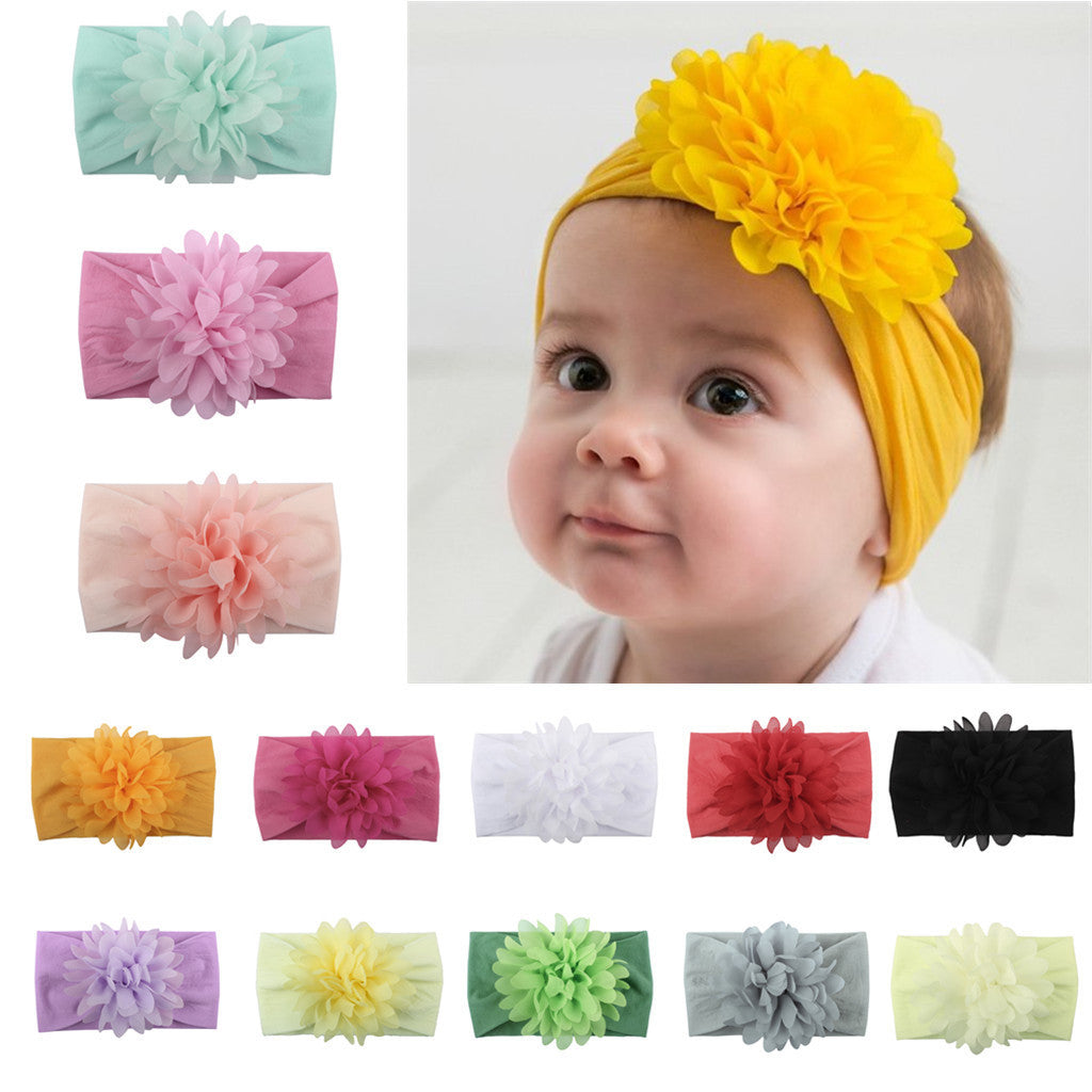 Chiffon Flower Headband Baby