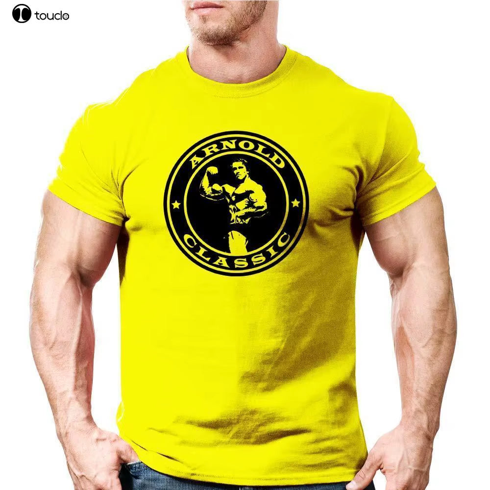 New Arrive O-Neck T Shirt Men Arnold Classic Body Building T-Shirt | Workout Trainer Motivation Online Tshirt Design