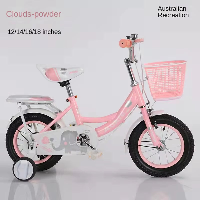 Chase New Style O Connaught Children'S Bicycle 2-9 Years Old Princess Bicycle 12 "14" 16 "18" Bicycle Wholesale Stroller