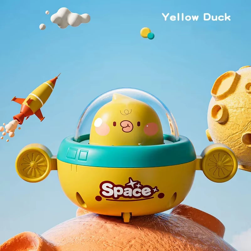 Baby Car Toys Press Gear Car Children'S Toy Car Cute Pull Back Inertial Car Toy for Toddler Puzzle Animals Car Gift for Children