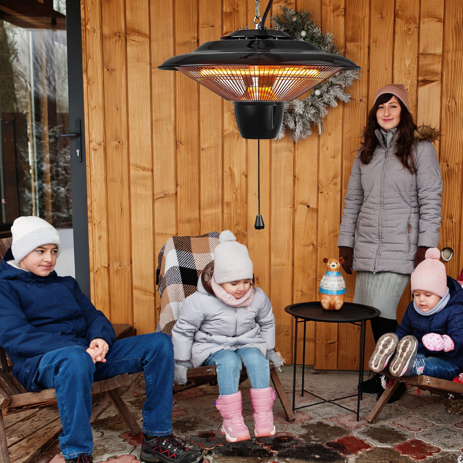 1500W Outdoor Hanging Patio Heater