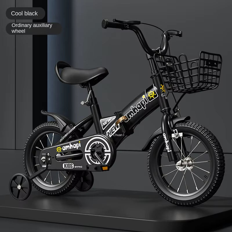 Children'S Folding Bicycle Baby Stroller 12-14-16-18-20 Inch Bicycle New Boys and Girls 2 Years Old - 10 Years Old Bicycle 2024
