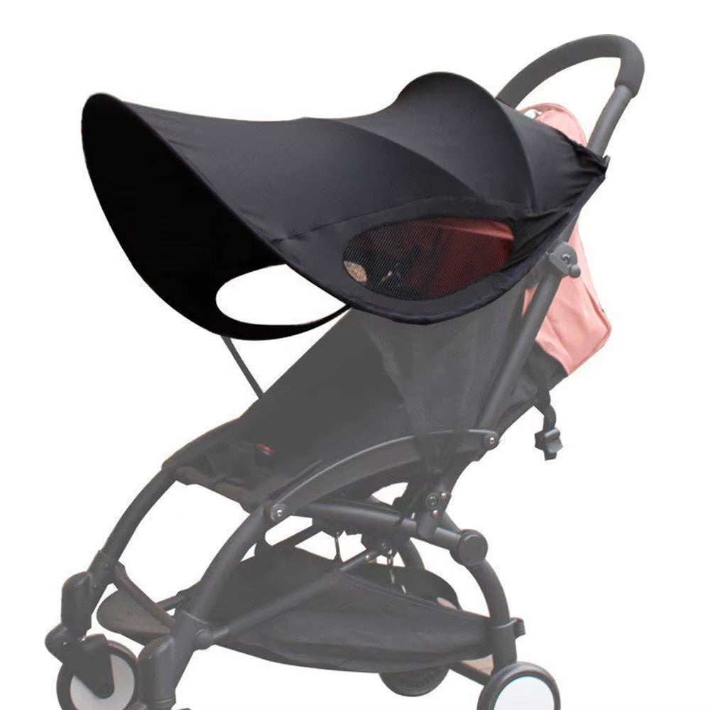 Stroller Sunshade Sun Cover Stroller Accessory for Baby Car Universal Waterproof Anti-Uv Stroller Sunshade Cover Pram Umbrella