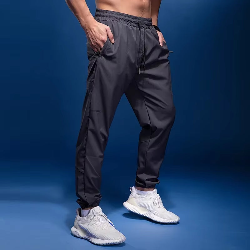 Mens Run Sports Joggers Pants Male Sportswear Bottoms Skinny Sweatpants Men Trousers Gym Fitness Bodybuilding Track Pant