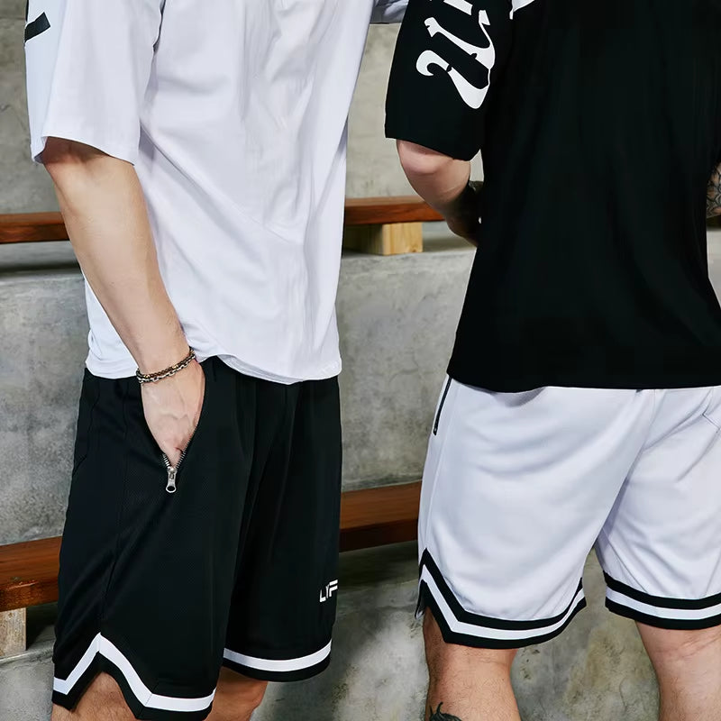 Men Sporting Beaching Shorts Trousers Quick Dry Bodybuilding Sweatpants Basketball Fitness Short Joggers Casual Gyms Mens Shorts