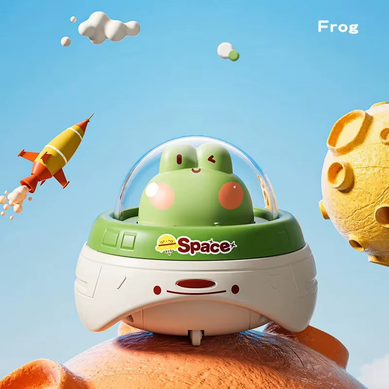 Baby Car Toys Press Gear Car Children'S Toy Car Cute Pull Back Inertial Car Toy for Toddler Puzzle Animals Car Gift for Children