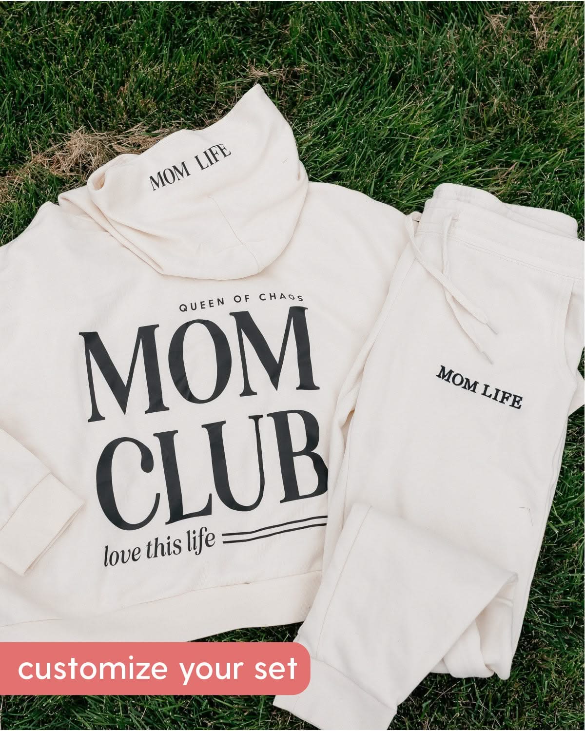 The Essential MOM LIFE Hoodie & Jogger Set