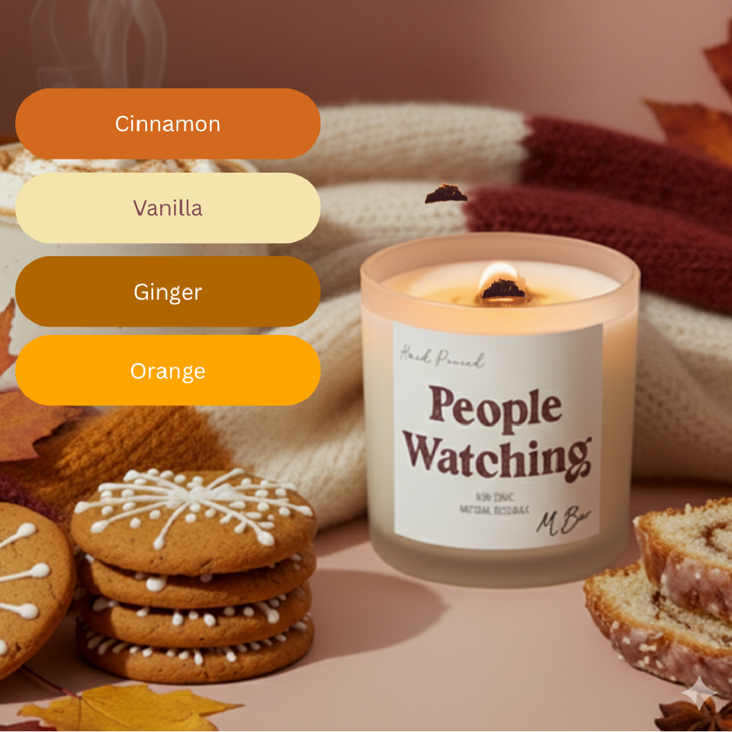 People Watching Candle