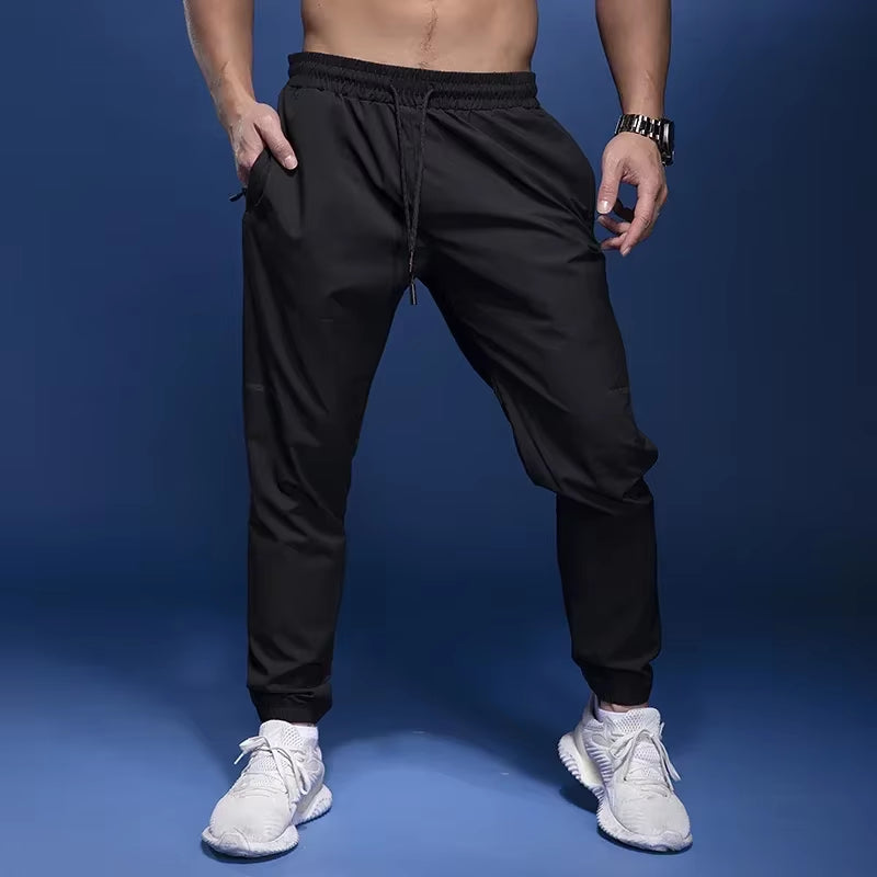 Mens Run Sports Joggers Pants Male Sportswear Bottoms Skinny Sweatpants Men Trousers Gym Fitness Bodybuilding Track Pant