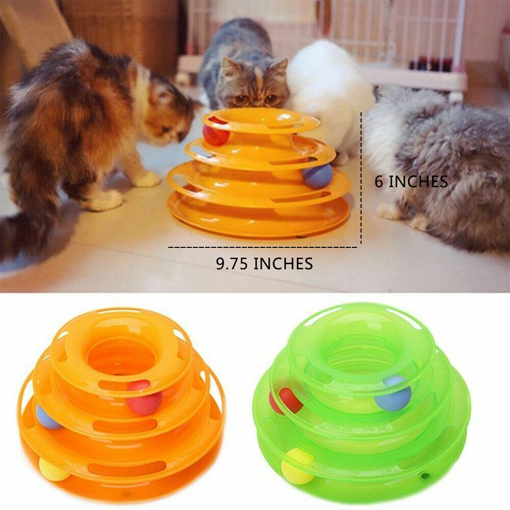 Pet Cat Crazy Ball Interactive Toy