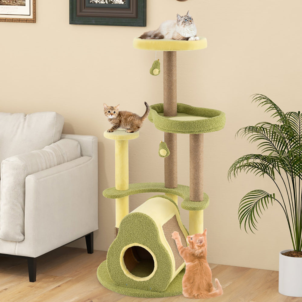 Freestanding Multi-level Cat Tower