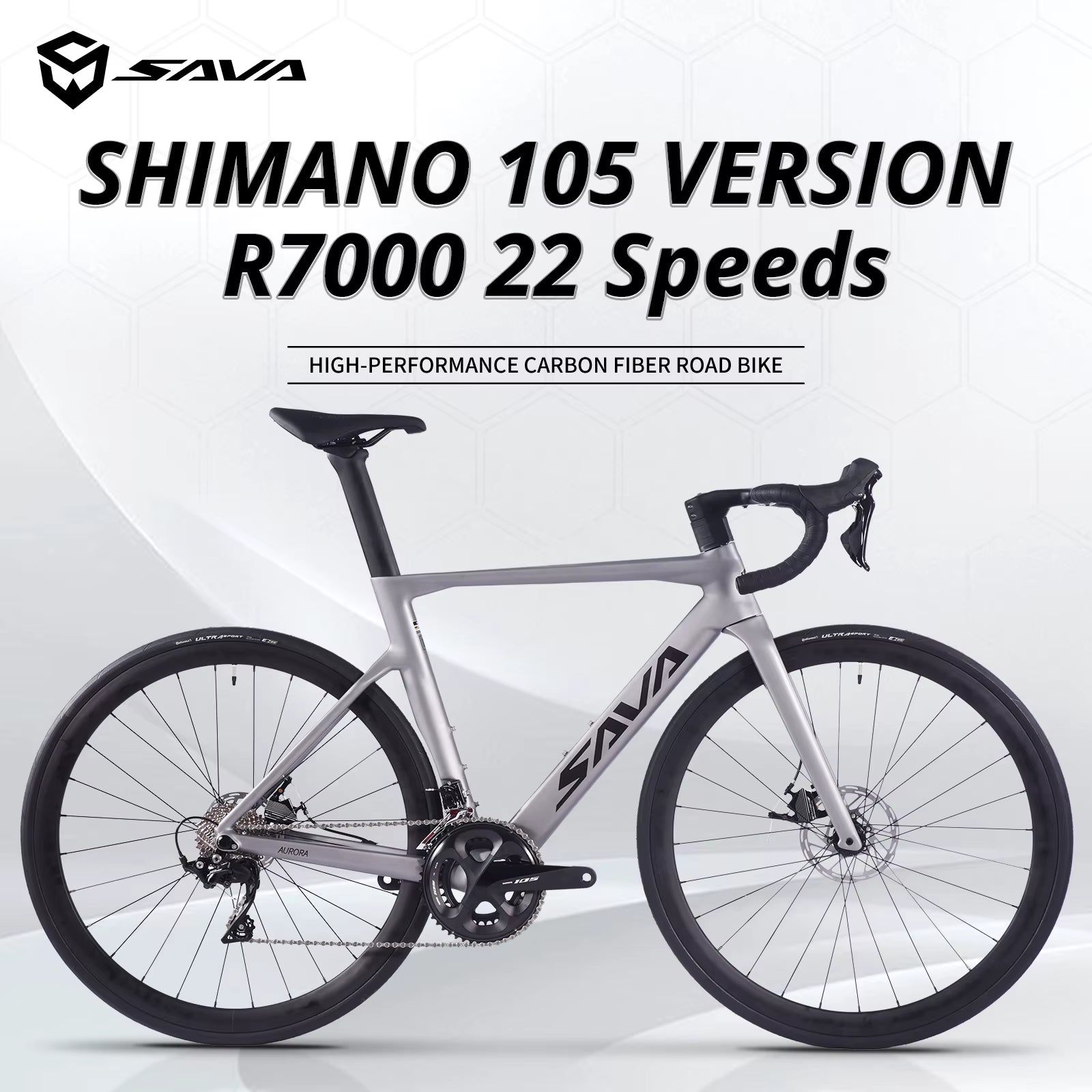 Anniversary Special Edition, Carbon Fiber Road Bike, UCI CE Certified Adult Racing, with Shimano 105 22 Speed Components