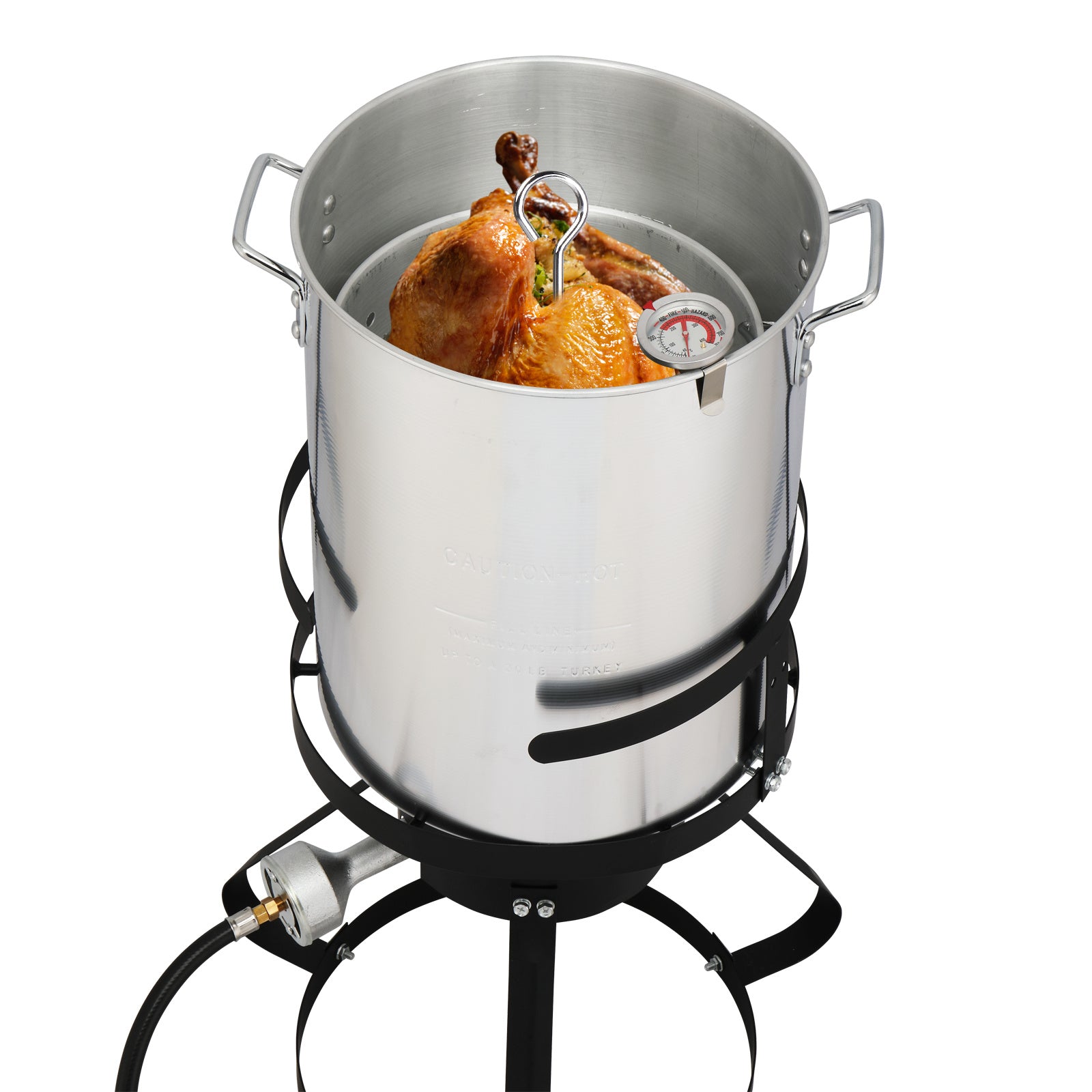 Turkey Pot Four Piece Set Gas Powered Fryer