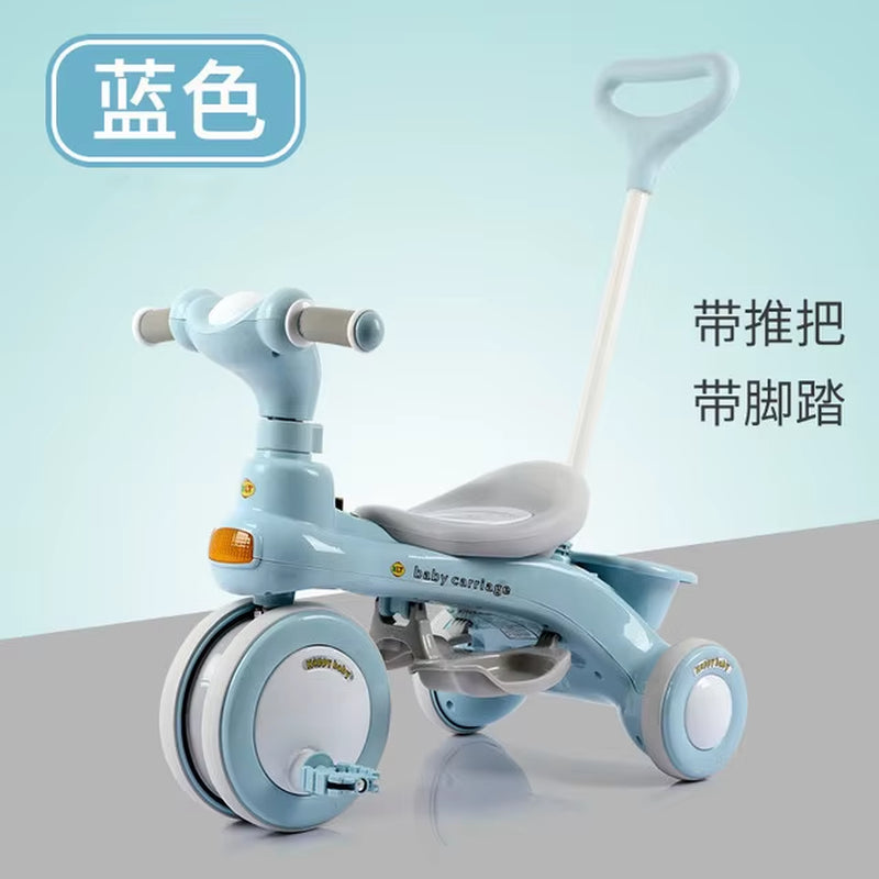 Lazychild Pedal Trike Baby Balance Bike Multi-Function Kid Bicycle Child Stroller Gift for 1-6 Years Baby 2023 New Dropshipping