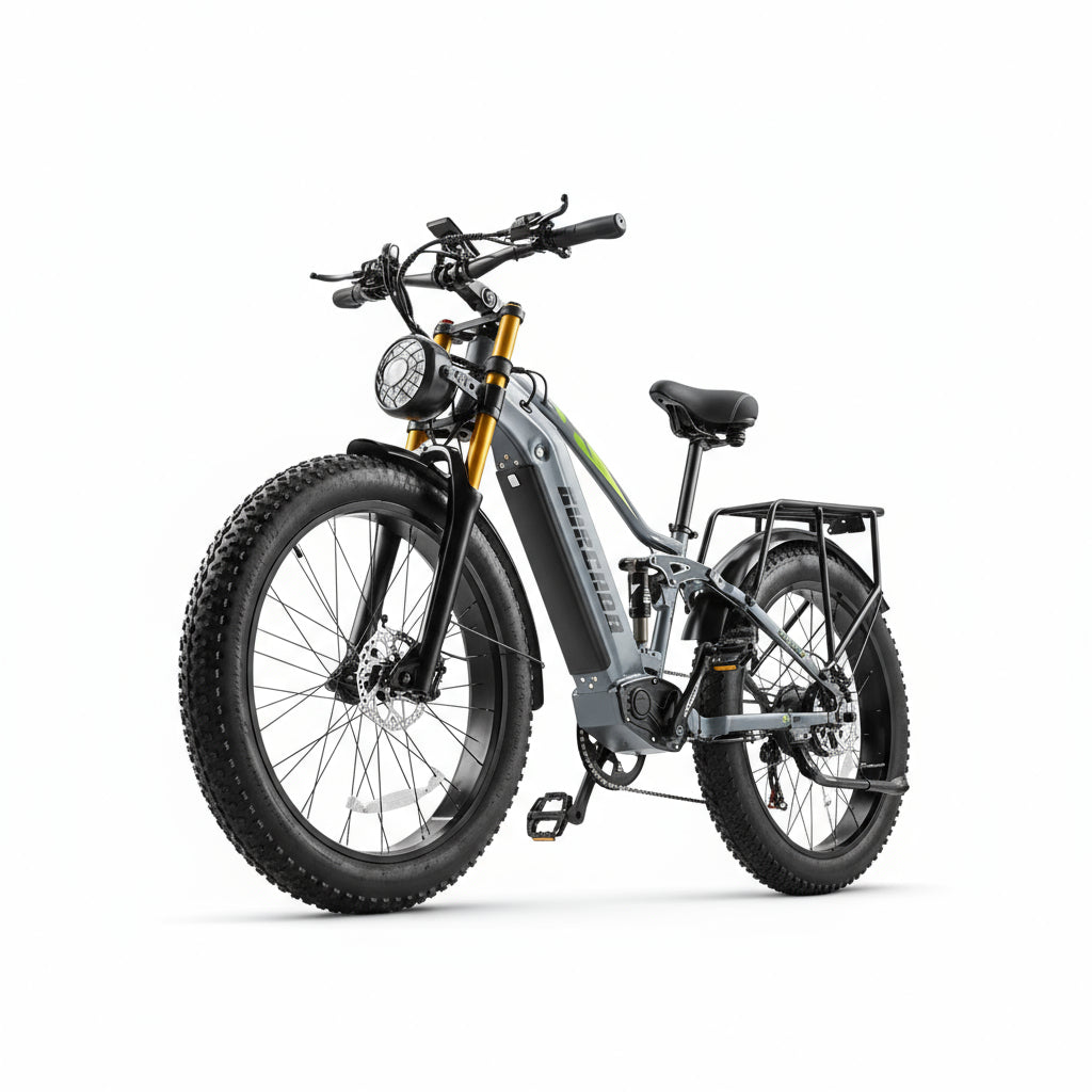 RX80 Electric Bike for Adults,1000W Motor 48V20AH Battery,26" All-Terrain Fat Tires,Mountain Snow Ebike,Off-Road Cycling