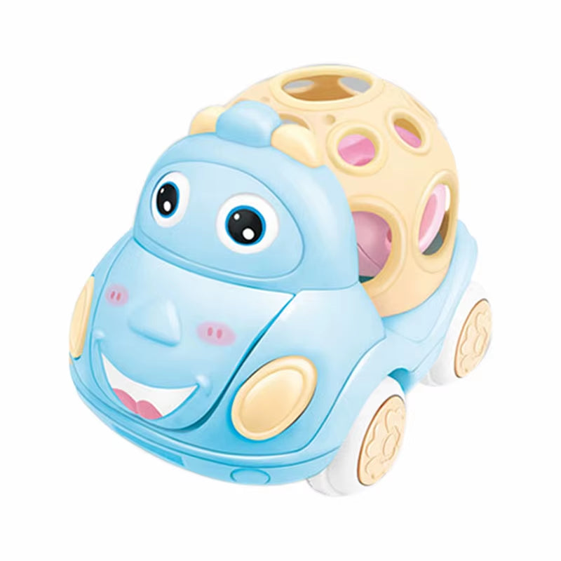 Baby Car Toys Press Gear Car Children'S Toy Car Cute Pull Back Inertial Car Toy for Toddler Puzzle Animals Car Gift for Children