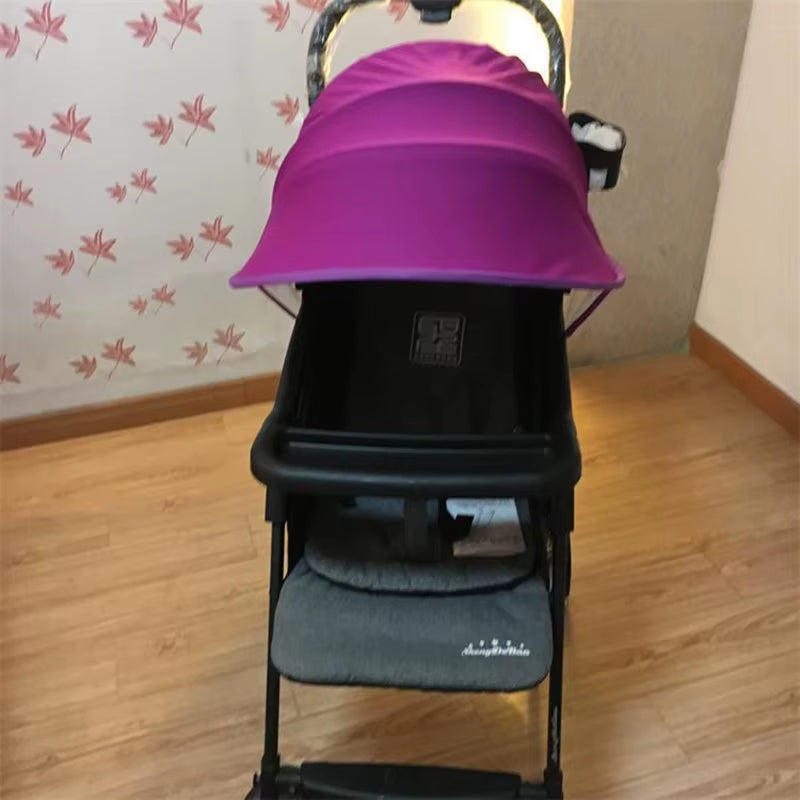 Stroller Sunshade Sun Cover Stroller Accessory for Baby Car Universal Waterproof Anti-Uv Stroller Sunshade Cover Pram Umbrella