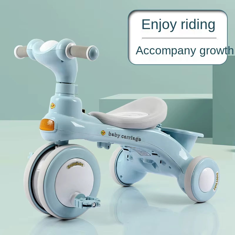Lazychild Pedal Trike Baby Balance Bike Multi-Function Kid Bicycle Child Stroller Gift for 1-6 Years Baby 2023 New Dropshipping