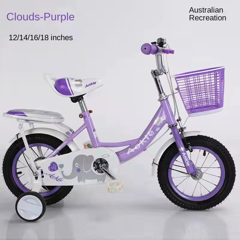 Chase New Style O Connaught Children'S Bicycle 2-9 Years Old Princess Bicycle 12 "14" 16 "18" Bicycle Wholesale Stroller