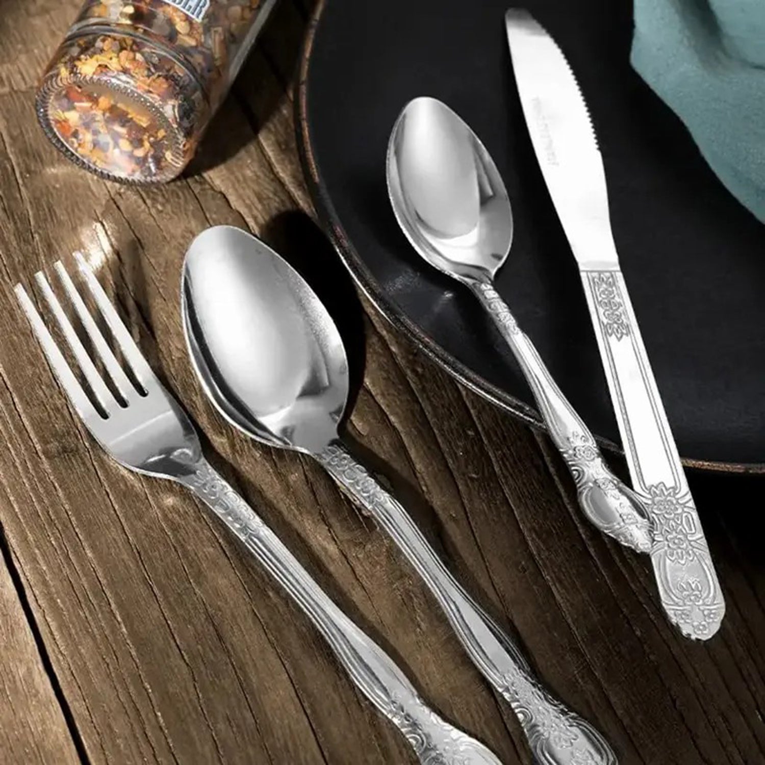 Deluxe Premium Cutlery Flatware Set