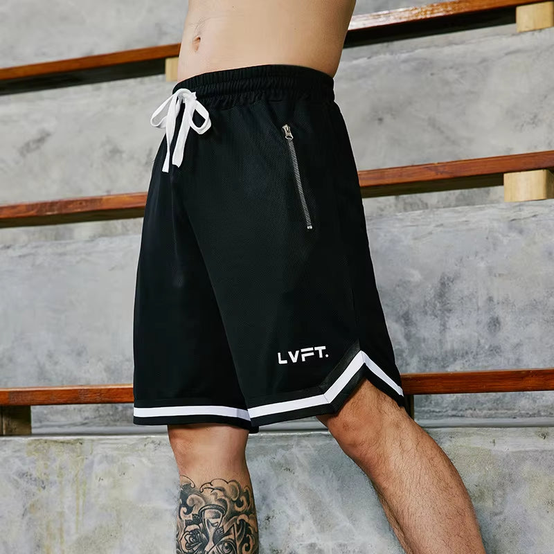 Men Sporting Beaching Shorts Trousers Quick Dry Bodybuilding Sweatpants Basketball Fitness Short Joggers Casual Gyms Mens Shorts