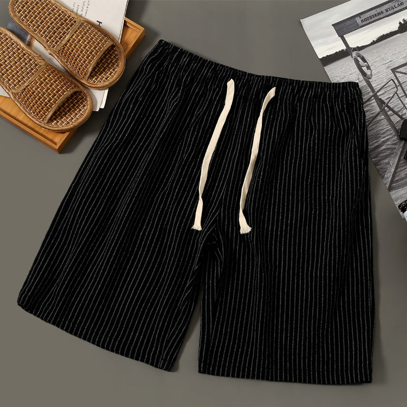 Men's Casual Shorts Cotton Linen Pants