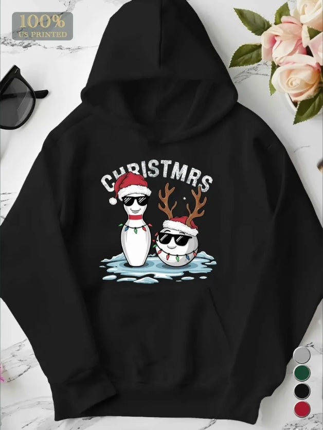 Christmas Cartoon Character Hoodies For Women
