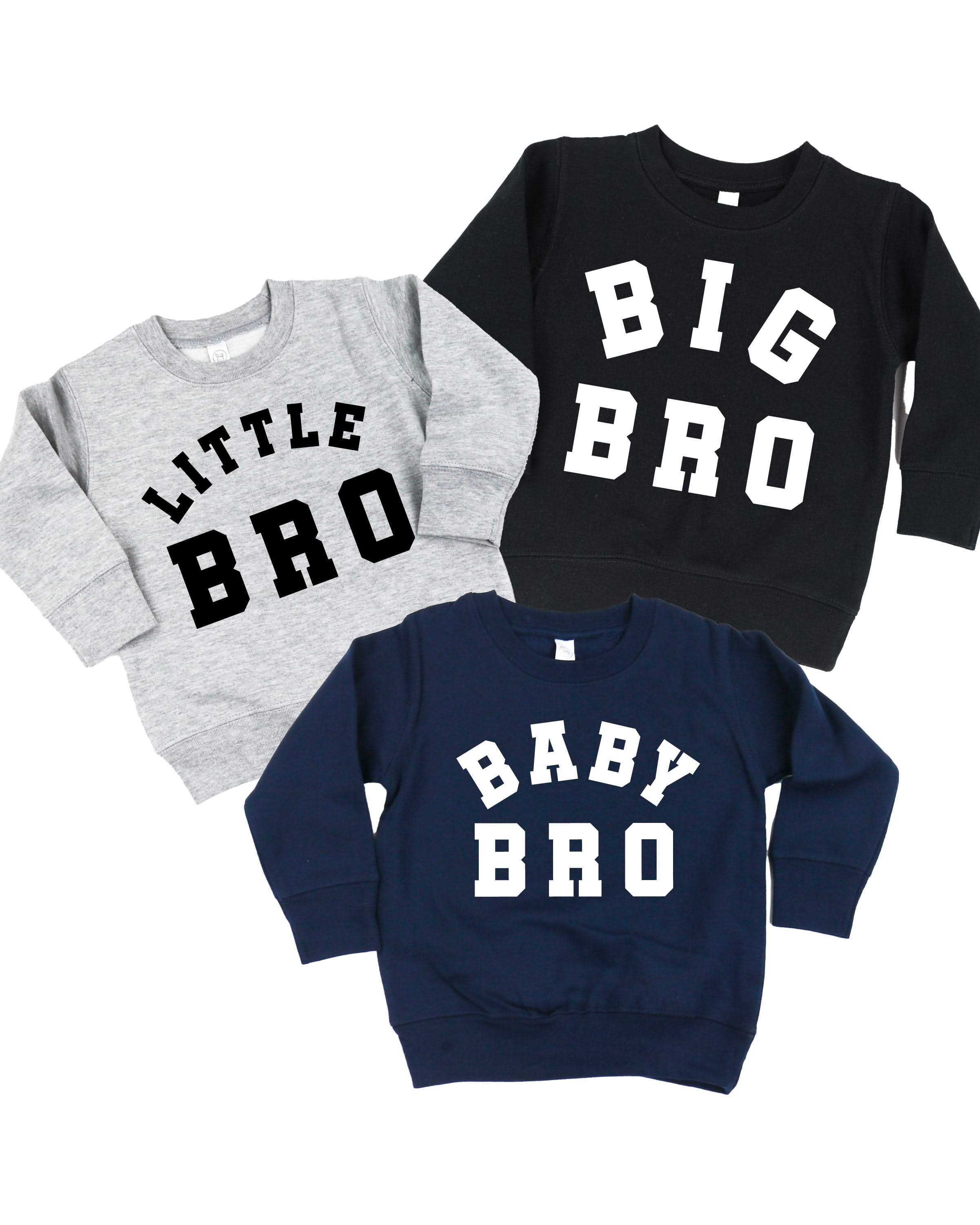 Varsity 'Bro' Sibling Tees - (Choose Your Role) - Child Sweater
